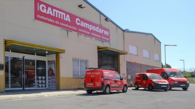 Instalaciones de Comercial Campodarve para materiales de construcción
